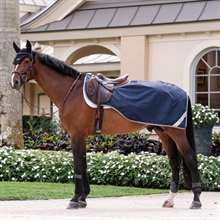 Horseware Amigo Ripstop ridedækken Navy/Titanium Grey